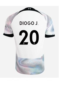 Liverpool Diogo Jota #20 Fotballdrakt Borte Klær 2022-23 Korte ermer